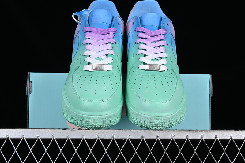 Nike Air Force 1 '07 Low Green/Blue/Purple 19