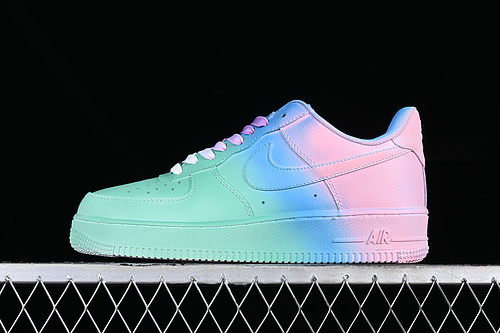 Nike Air Force 1 '07 Low Green/Blue/Purple 25