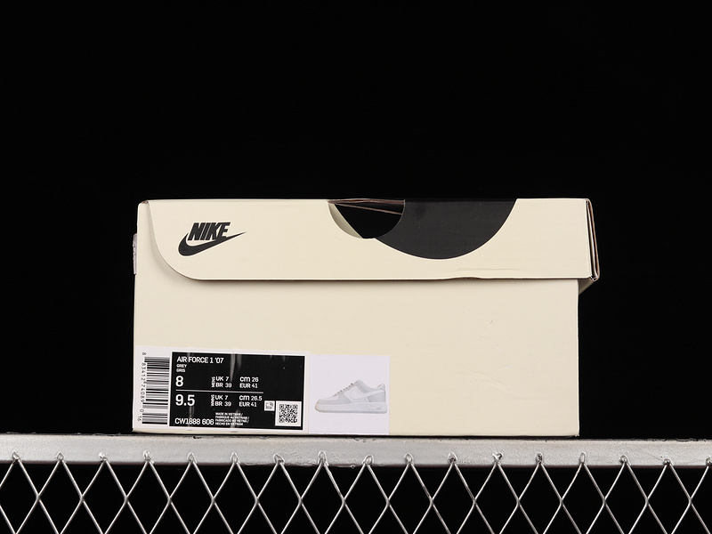 Air Force 1 Low 07 Haze Grey/White/White 11