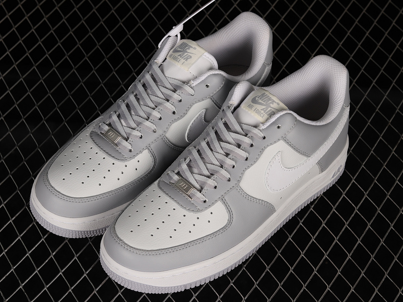 Air Force 1 Low 07 Haze Grey/White/White 25