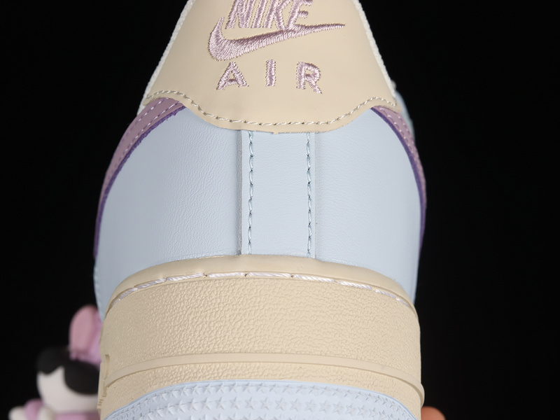 Nike Air Force 1 '07 Low Jade Hare Light Yellow/Blue/Purple 11