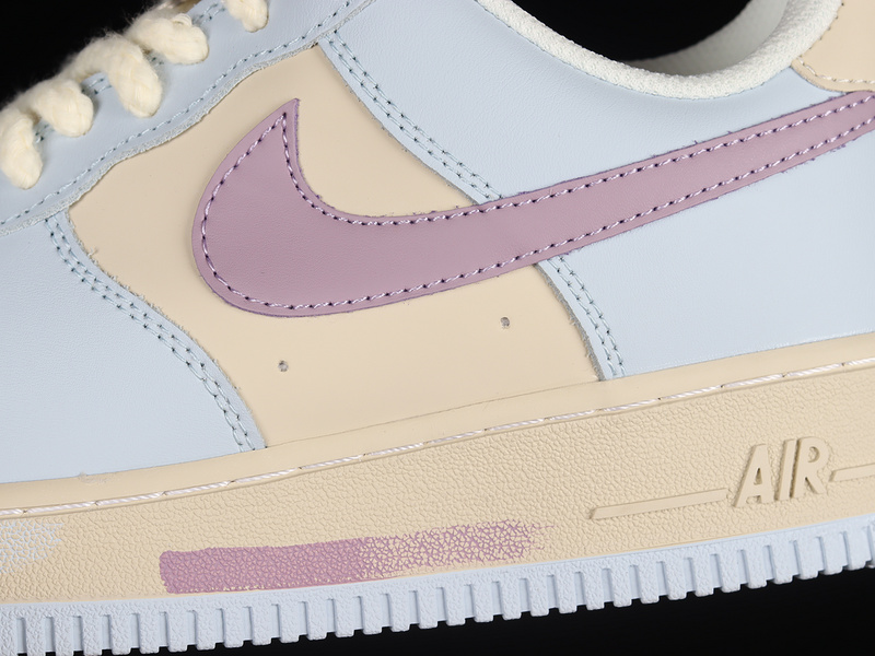 Nike Air Force 1 '07 Low Jade Hare Light Yellow/Blue/Purple 15