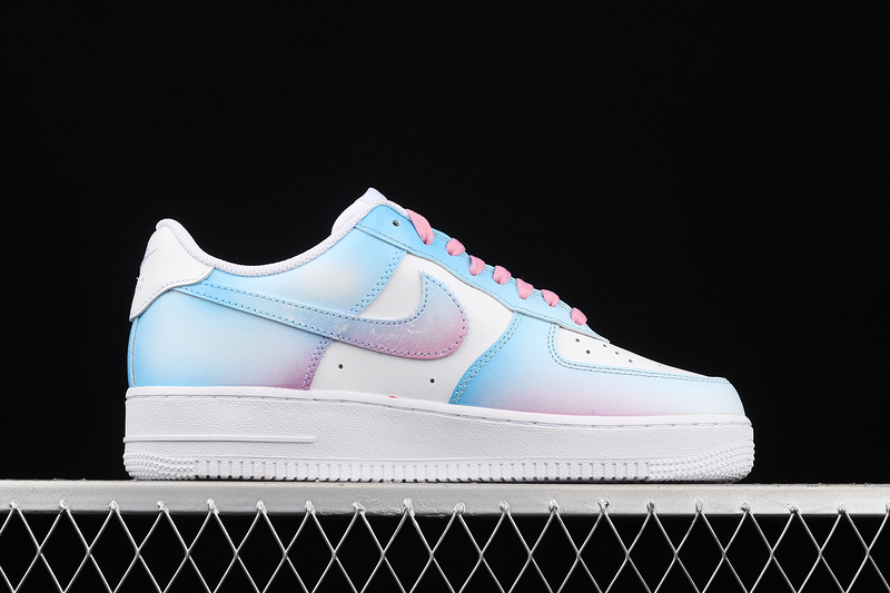 Air Force 1 Low 07 White/Light Blue/Multi-Color 11