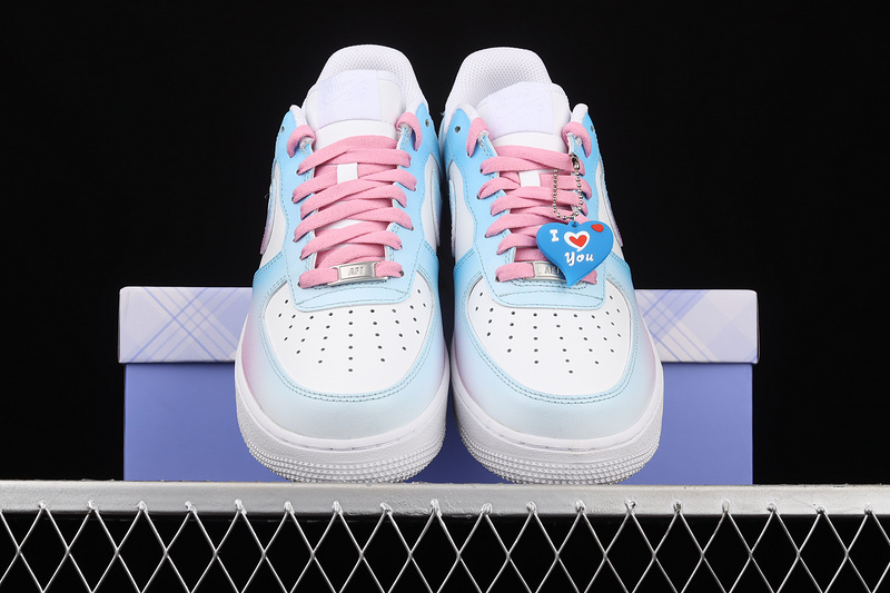 Air Force 1 Low 07 White/Light Blue/Multi-Color 21