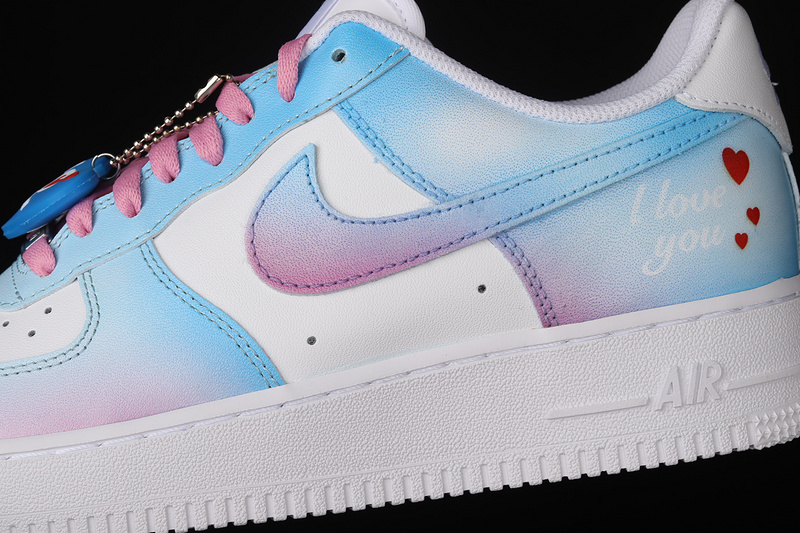 Air Force 1 Low 07 White/Light Blue/Multi-Color 25