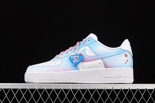 Air Force 1 Low 07 White/Light Blue/Multi-Color 29