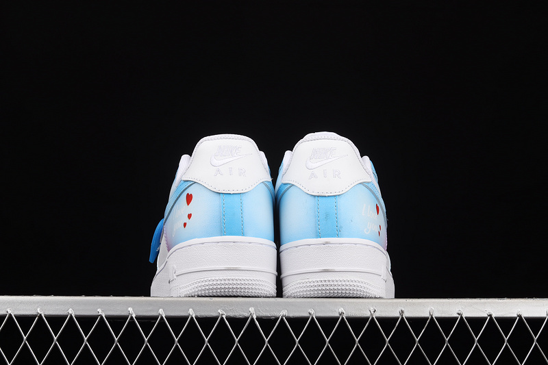 Air Force 1 Low 07 White/Light Blue/Multi-Color 33