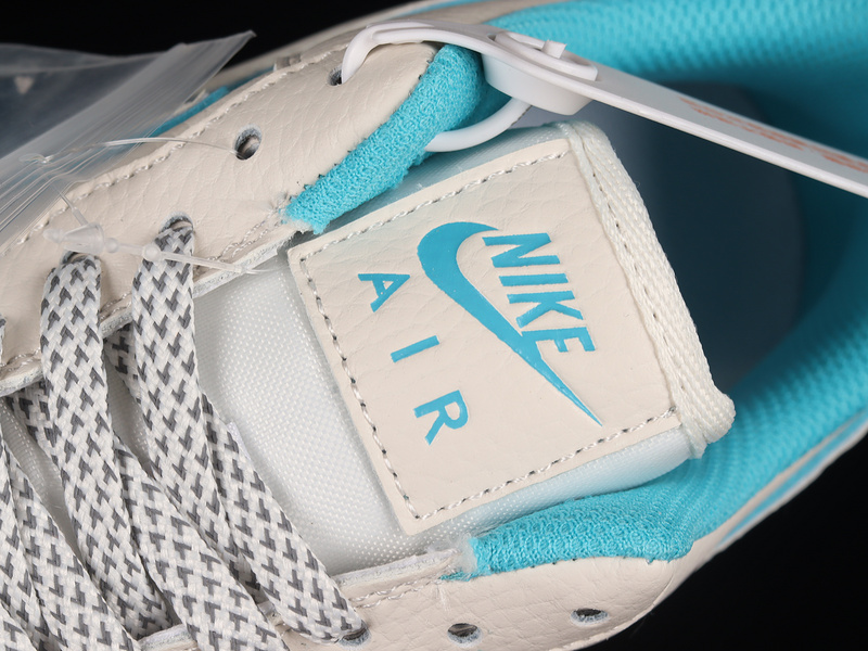 L*V X Air Force 1 Low White/Sky Blue/Beige 5