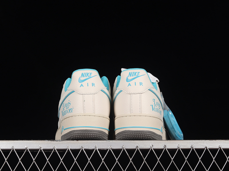 L*V X Air Force 1 Low White/Sky Blue/Beige 9