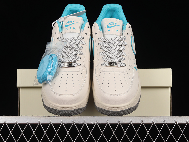 L*V X Air Force 1 Low White/Sky Blue/Beige 17