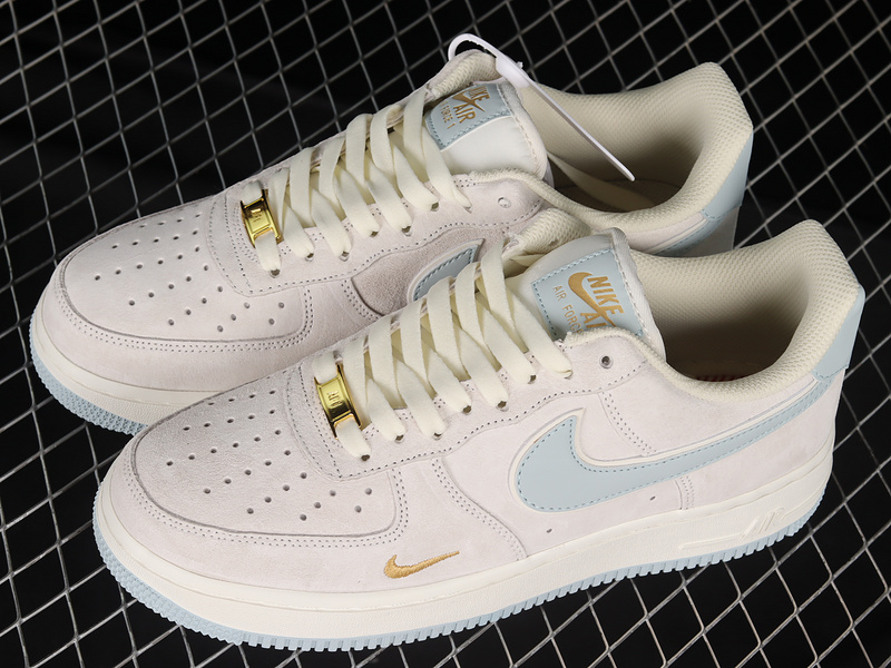 Air Force 1 Low 07 Grey/Blue-Gold 5