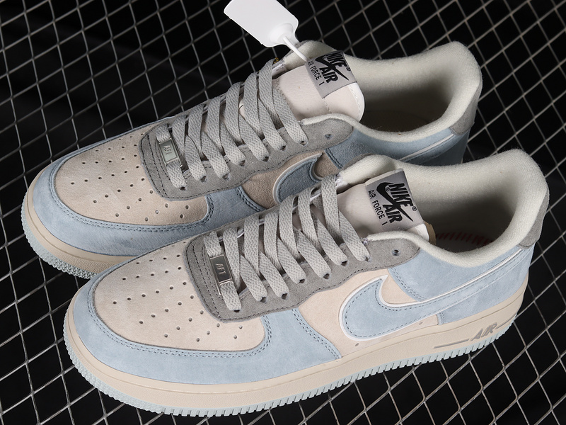 Air Force 1 Low 07 Monthly Lime Grey/Beige/Light Blue 17