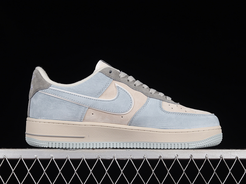 Air Force 1 Low 07 Monthly Lime Grey/Beige/Light Blue 27