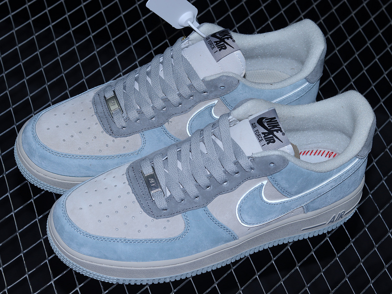 Air Force 1 Low 07 Monthly Lime Grey/Beige/Light Blue 29