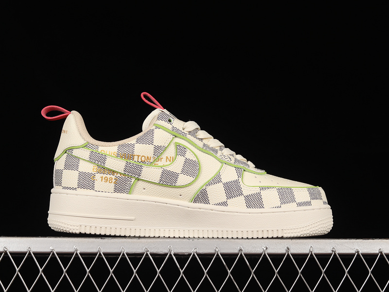 Air Force 1 Low 07 X L*V White/Black/Green 5