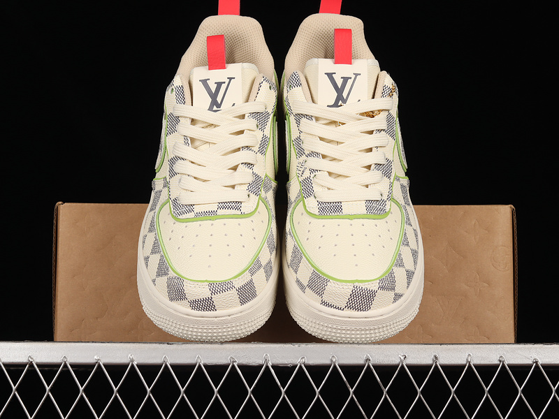 Air Force 1 Low 07 X L*V White/Black/Green 11