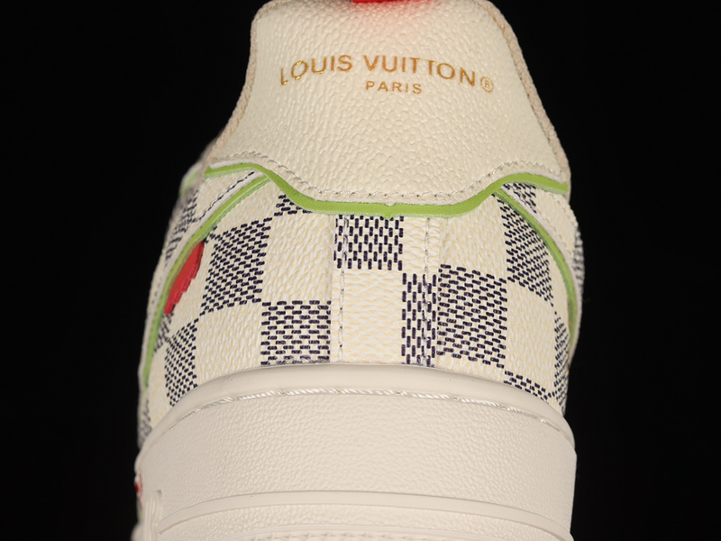 Air Force 1 Low 07 X L*V White/Black/Green 17