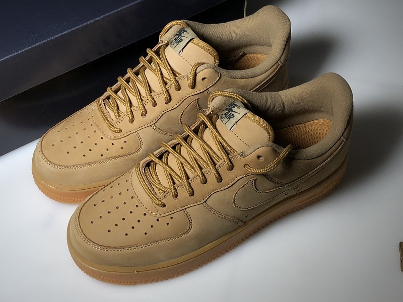 Air Force 1 Low Flax/Flax-Gum Light Brown-Outdoor Green 9