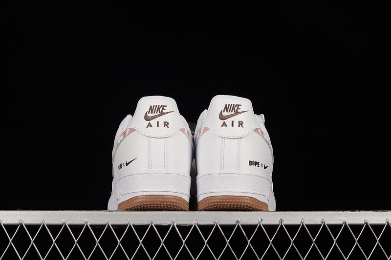 Air Force 1 Low 07 Bope White/Light Brown/White 5