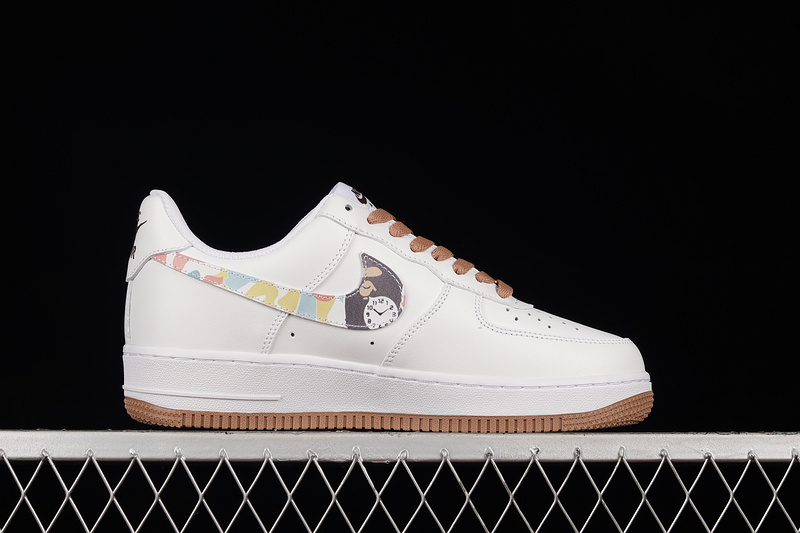 Air Force 1 Low 07 Bope White/Light Brown/White 27