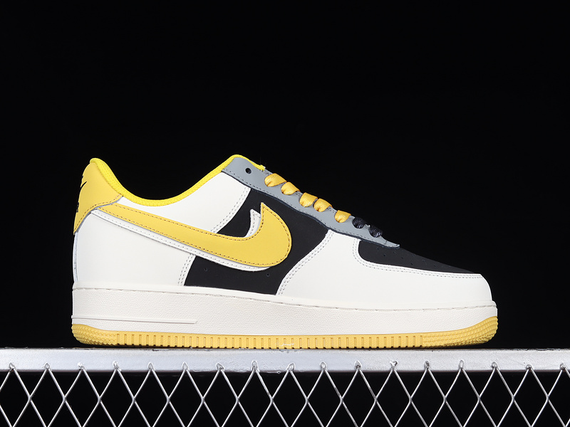 Air Force 1 Low 07 Yellow/White/Black-Light Grey 29