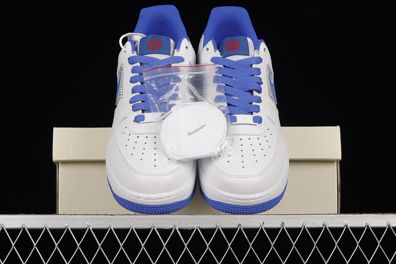 Air Force 1 Low 07 King Of Glory White/White/Blue 13