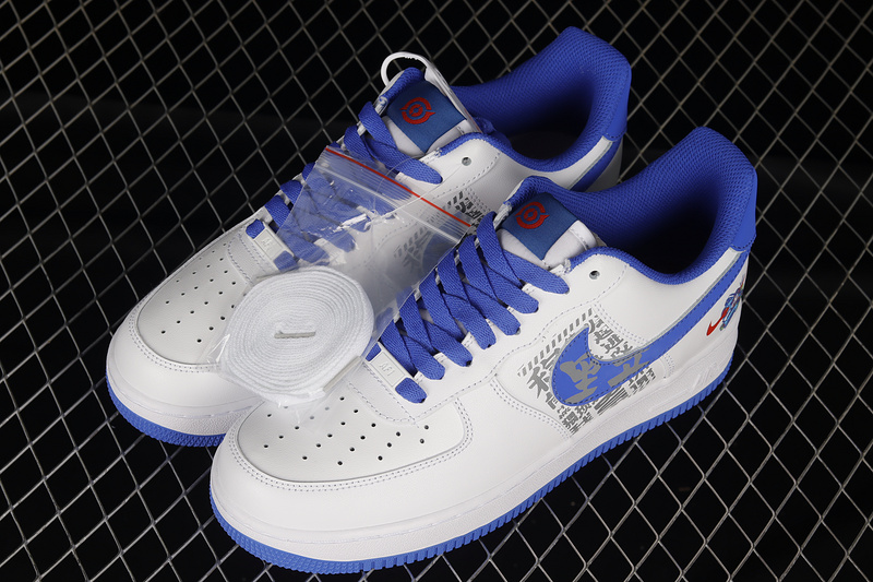 Air Force 1 Low 07 King Of Glory White/White/Blue 15