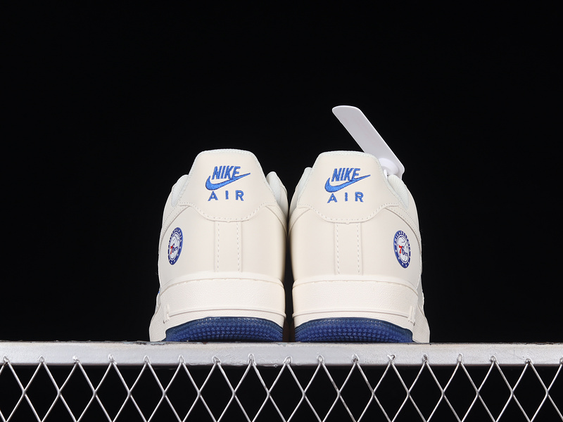 Air Force 1 Low 07 White/White/Dark Blue 3