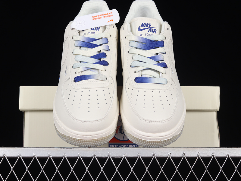 Air Force 1 Low 07 White/White/Dark Blue 9