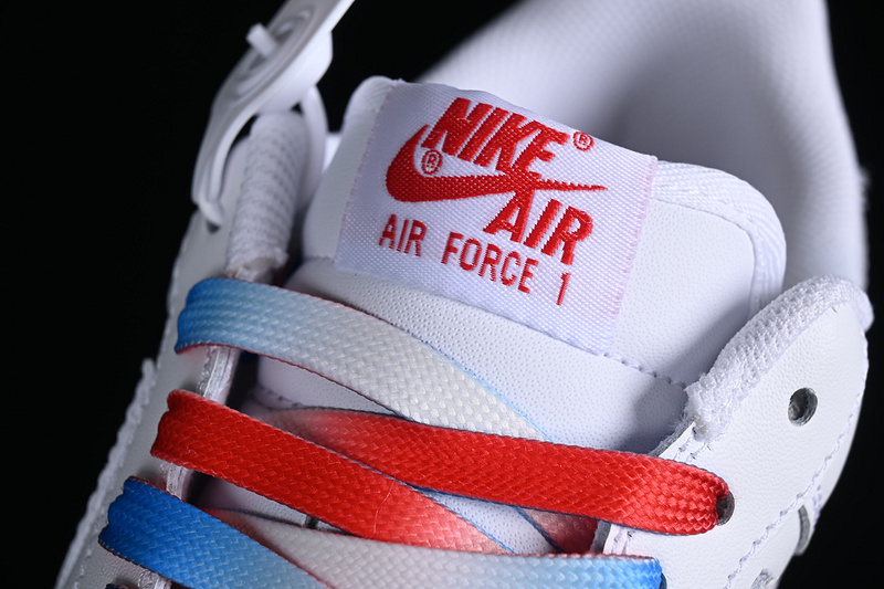 Nike Air Force 1 '07 Low White/Blue/Orange/Green 29