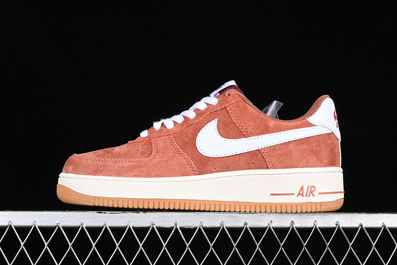 Nike Air Force 1 '07 Low White/Orange 3