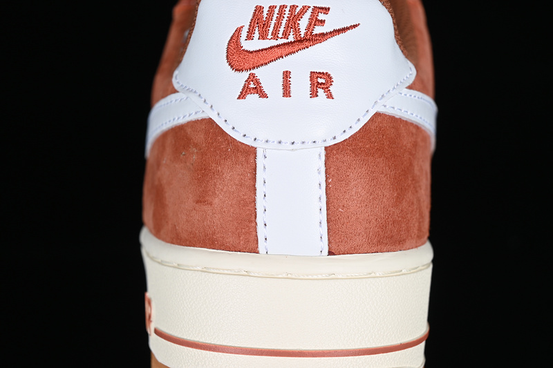 Nike Air Force 1 '07 Low White/Orange 13