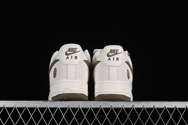 Nike Air Force 1 '07 Low Bape White/Grey/Brown 9