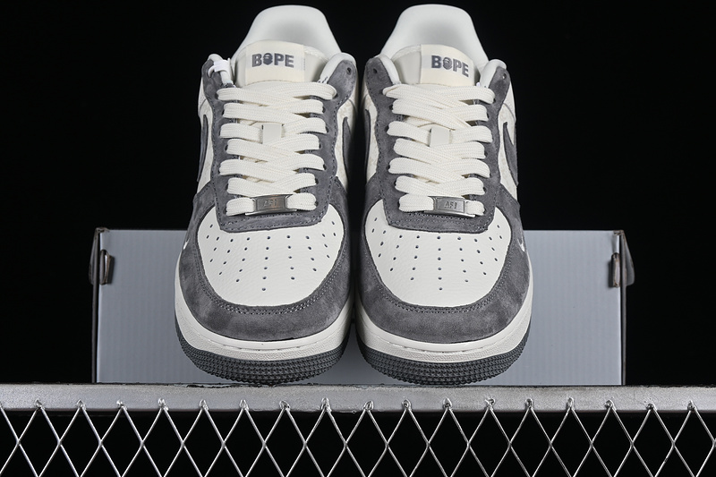 Nike Air Force 1 '07 Low Bape Off White/Grey 5