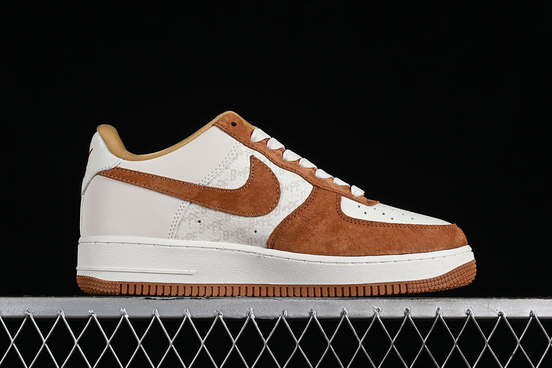 Nike Air Force 1 '07 Low Bape Off White/Brown 13