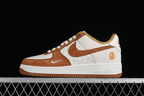 Nike Air Force 1 '07 Low Bape Off White/Brown 27