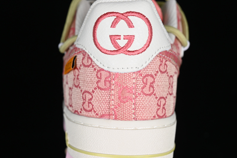 Gucci Nike Air Force 1 '07 Low White/Pink 5