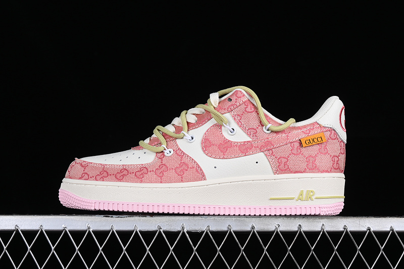 Gucci Nike Air Force 1 '07 Low White/Pink 29