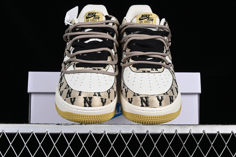 Nike Air Force 1 '07 Low Mlb White/Black/Yellow/Brown 15