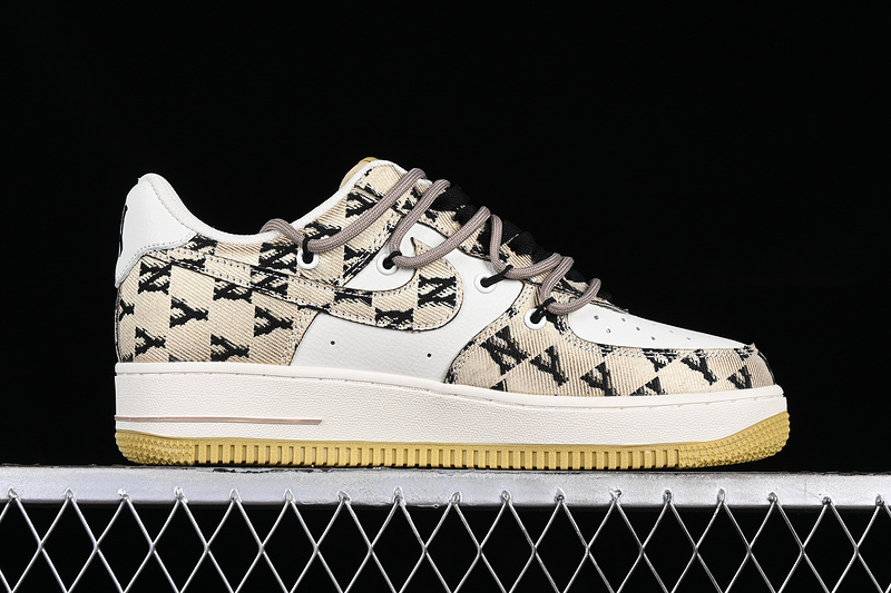 Nike Air Force 1 '07 Low Mlb White/Black/Yellow/Brown 17