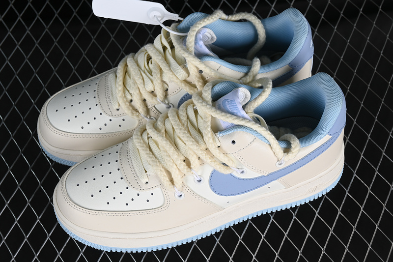 Nike Air Force 1 '07 Low Milk White/Blue/Grey 3