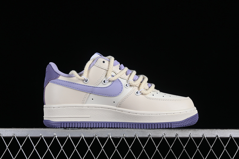 Nike Air Force 1 '07 Low Milk White/Blue/Purple 27