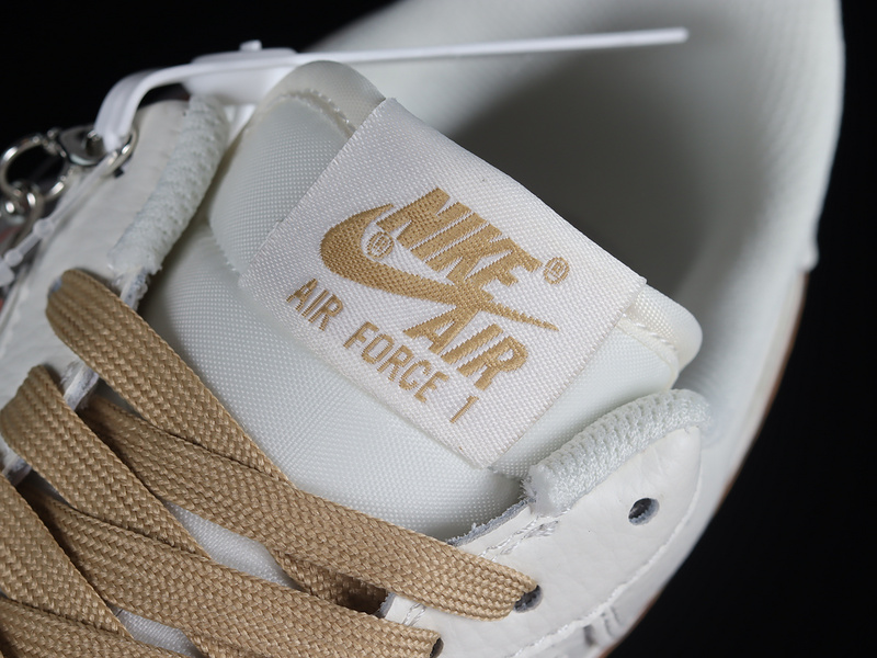 Nike Air Force 1 '07 Low Keep Fresh Khaki/White 9