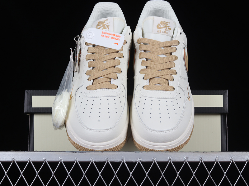 Nike Air Force 1 '07 Low Keep Fresh Khaki/White 11