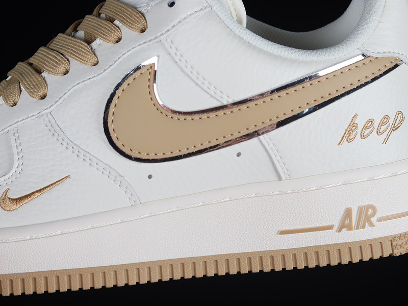 Nike Air Force 1 '07 Low Keep Fresh Khaki/White 17