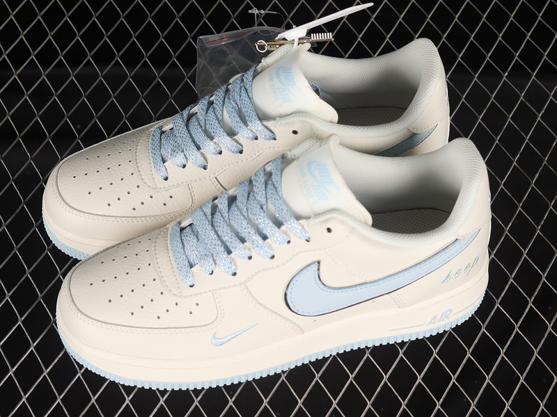 Air Force 1 Low 07 Keep Fresh Beige/Light Blue/Silver 29