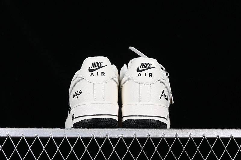 Nike Air Force 1 '07 Low Keep Fresh Black/White/Grey/Silver 5