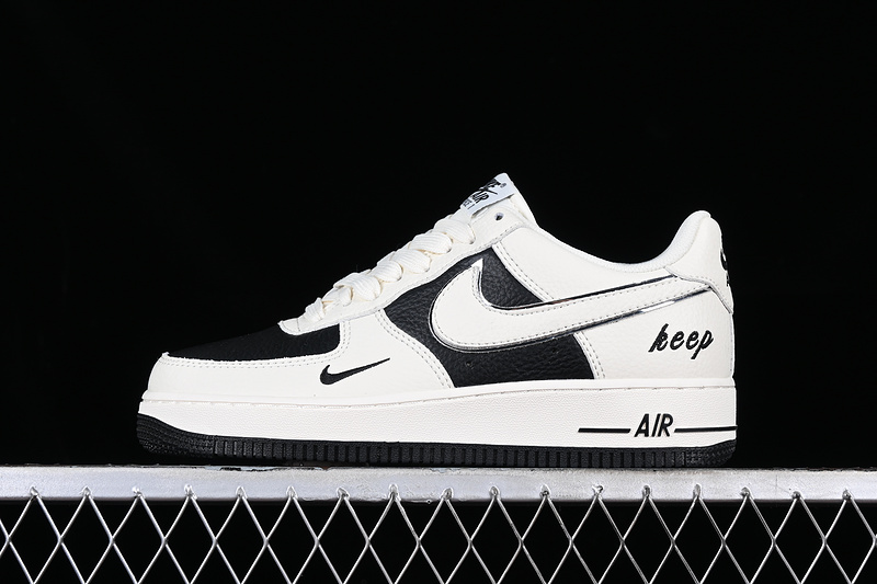 Nike Air Force 1 '07 Low Keep Fresh Black/White/Grey/Silver 19