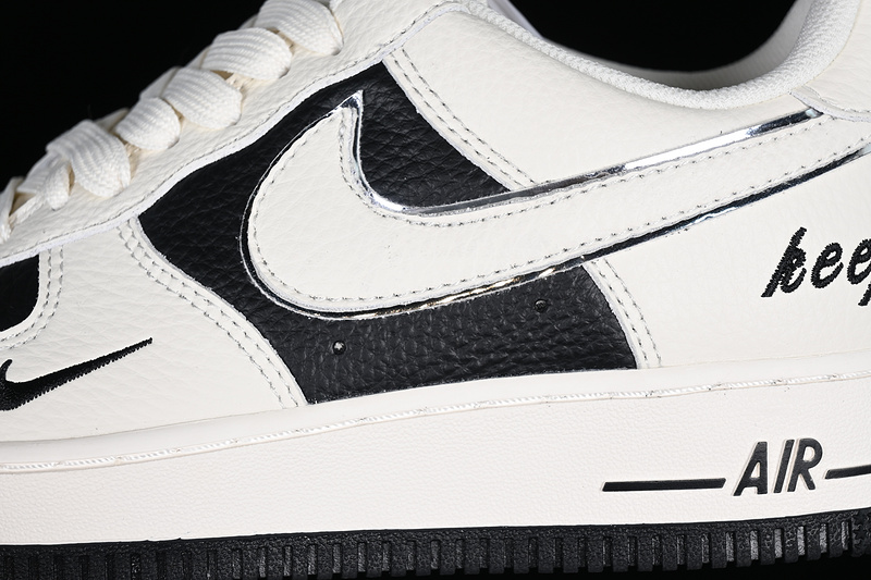 Nike Air Force 1 '07 Low Keep Fresh Black/White/Grey/Silver 21