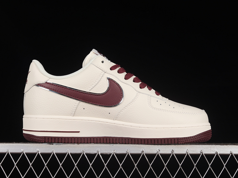 Nike Air Force 1 '07 Low Keep Fresh Wine Red/White 9